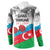 Azerbaijan Qara Yanvar Button Sweatshirt with Flag Style LT9 - Wonder Print Shop