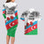 Azerbaijan Qara Yanvar Couples Matching Long Sleeve Bodycon Dress and Hawaiian Shirt with Flag Style LT9 - Wonder Print Shop