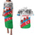 Azerbaijan Qara Yanvar Couples Matching Puletasi and Hawaiian Shirt with Flag Style LT9 - Wonder Print Shop