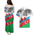 Azerbaijan Qara Yanvar Couples Matching Puletasi and Hawaiian Shirt with Flag Style LT9 - Wonder Print Shop