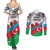 Azerbaijan Qara Yanvar Couples Matching Summer Maxi Dress and Long Sleeve Button Shirt with Flag Style LT9 - Wonder Print Shop