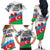 Azerbaijan Qara Yanvar Family Matching Off The Shoulder Long Sleeve Dress and Hawaiian Shirt with Flag Style - Wonder Print Shop