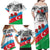 Azerbaijan Qara Yanvar Family Matching Off Shoulder Maxi Dress and Hawaiian Shirt with Flag Style LT9 - Wonder Print Shop