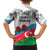 Azerbaijan Qara Yanvar Family Matching Off Shoulder Short Dress and Hawaiian Shirt with Flag Style LT9 - Wonder Print Shop