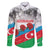 Azerbaijan Qara Yanvar Family Matching Puletasi and Hawaiian Shirt with Flag Style - Wonder Print Shop