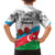 Azerbaijan Qara Yanvar Family Matching Short Sleeve Bodycon Dress and Hawaiian Shirt with Flag Style - Wonder Print Shop