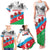 Azerbaijan Qara Yanvar Family Matching Tank Maxi Dress and Hawaiian Shirt with Flag Style - Wonder Print Shop