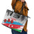 Azerbaijan Qara Yanvar Leather Tote Bag with Flag Style - Wonder Print Shop