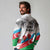 Azerbaijan Qara Yanvar Long Sleeve Polo Shirt with Flag Style - Wonder Print Shop