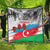 Azerbaijan Qara Yanvar Quilt with Flag Style - Wonder Print Shop