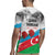 Azerbaijan Qara Yanvar Rugby Jersey with Flag Style - Wonder Print Shop