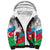 Azerbaijan Qara Yanvar Sherpa Hoodie with Flag Style - Wonder Print Shop