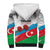 Azerbaijan Qara Yanvar Sherpa Hoodie with Flag Style - Wonder Print Shop