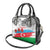 Azerbaijan Qara Yanvar Shoulder Handbag with Flag Style