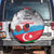 Azerbaijan Qara Yanvar Spare Tire Cover with Flag Style - Wonder Print Shop