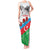 Azerbaijan Qara Yanvar Tank Maxi Dress with Flag Style - Wonder Print Shop