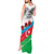 Azerbaijan Qara Yanvar Tank Maxi Dress with Flag Style - Wonder Print Shop