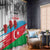 Azerbaijan Qara Yanvar Window Curtain with Flag Style - Wonder Print Shop