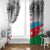 Azerbaijan Qara Yanvar Window Curtain with Flag Style - Wonder Print Shop