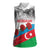 Azerbaijan Qara Yanvar Women Sleeveless Polo Shirt with Flag Style - Wonder Print Shop