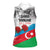 Azerbaijan Qara Yanvar Women Sleeveless Polo Shirt with Flag Style - Wonder Print Shop