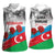 Azerbaijan Qara Yanvar Women Sleeveless Polo Shirt with Flag Style - Wonder Print Shop