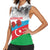 Azerbaijan Qara Yanvar Women Sleeveless Polo Shirt with Flag Style - Wonder Print Shop