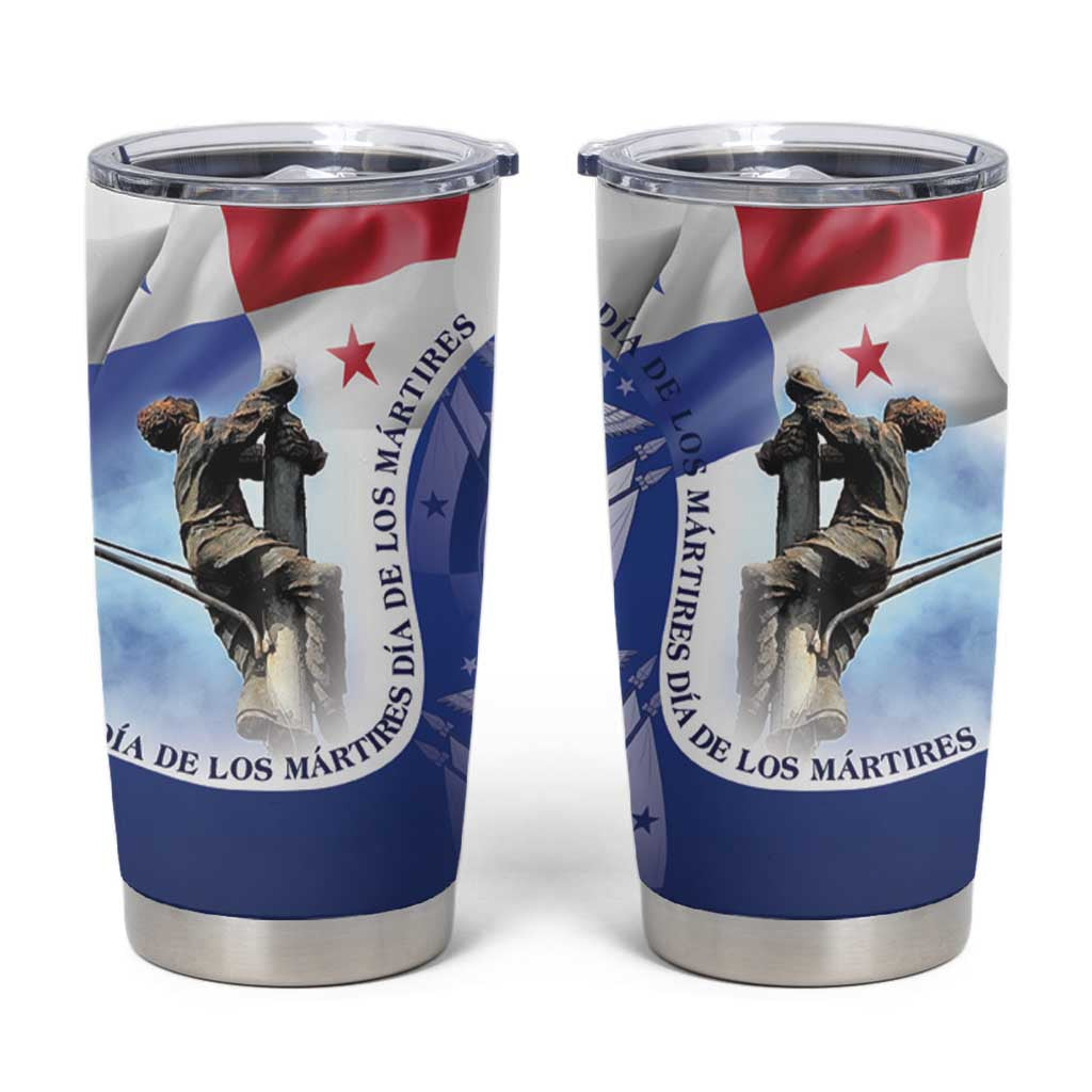 Panama Dia de los Martires Tumbler Cup Panama Martyrs' Day Raises Flag LT9