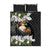 Philippines Eagle with Coat Of Arm Quilt Bed Set Simple Sampaguita Jasmine - Wonder Print Shop