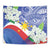 Philippines Flag Tapestry Sampaguita Jasmine with Polynesian Tribal