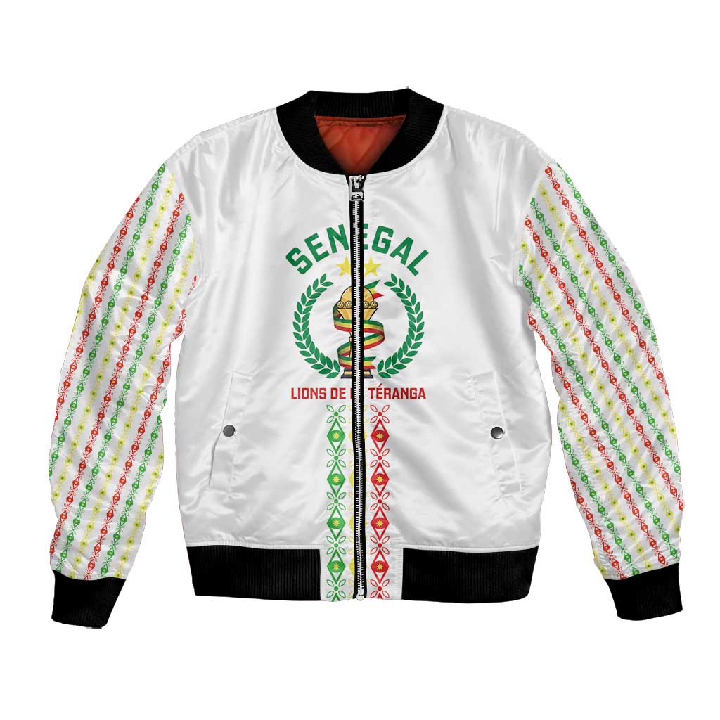 Custom Senegal Lions of Teranga Bomber Jacket African Football Champions 2025