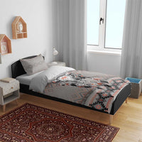 Native American Buffalo Skull Bedding Set with Dream Catchers Feathers