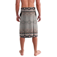 Native American Buffalo Skull Lavalava with Dream Catchers Feathers