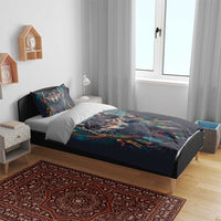 Native American Wolves Bedding Set with Dream Catchers Feathers