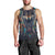 Native American Wolves Men Tank Top with Dream Catchers Feathers