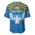 Kyrgyzstan Falcon Personalized Baseball Jersey Tian Shan Mountains Rising Sun