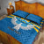 Kyrgyzstan Falcon Personalized Quilt Bed Set Tian Shan Mountains Rising Sun