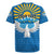 Kyrgyzstan Falcon Personalized Rugby Jersey Tian Shan Mountains Rising Sun