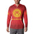 Kyrgyzstan Football Custom Button Sweatshirt Kazakh Pattern