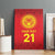 Kyrgyzstan Football Custom Canvas Wall Art Kazakh Pattern