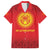 Kyrgyzstan Football Custom Hawaiian Shirt Kazakh Pattern