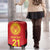 Kyrgyzstan Football Custom Luggage Cover Kazakh Pattern