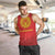 Kyrgyzstan Football Custom Men Tank Top Kazakh Pattern