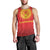 Kyrgyzstan Football Custom Men Tank Top Kazakh Pattern