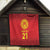 Kyrgyzstan Football Custom Quilt Kazakh Pattern