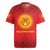 Kyrgyzstan Football Custom Rugby Jersey Kazakh Pattern