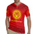 Kyrgyzstan Football Custom Rugby Jersey Kazakh Pattern