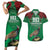 Turkmenistan 993 Custom Couples Matching Short Sleeve Bodycon Dress and Hawaiian Shirt Turkmenistan Bitaraplygyn watanydyr