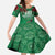 Turkmenistan 993 Custom Family Matching Off The Shoulder Long Sleeve Dress and Hawaiian Shirt Turkmenistan Bitaraplygyn watanydyr