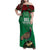 Turkmenistan 993 Custom Family Matching Off Shoulder Maxi Dress and Hawaiian Shirt Turkmenistan Bitaraplygyn watanydyr